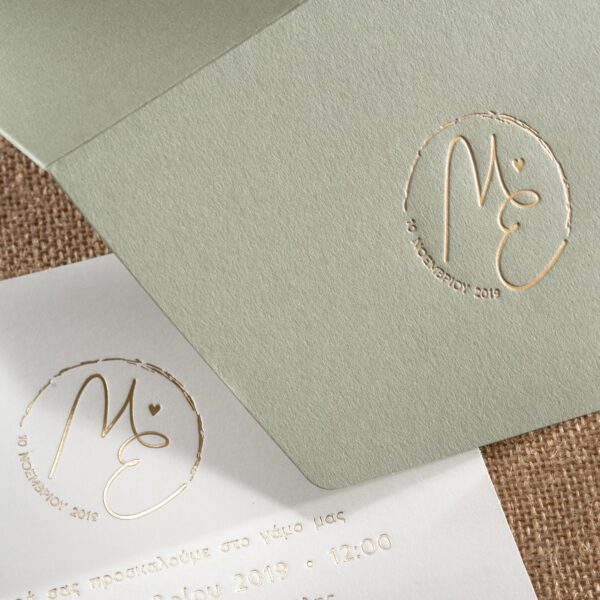 Wedding invitation ”ELEGANT OLIVE” Wedding invitation ”ELEGANT OLIVE”