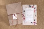 Wedding invitation ”floral”
