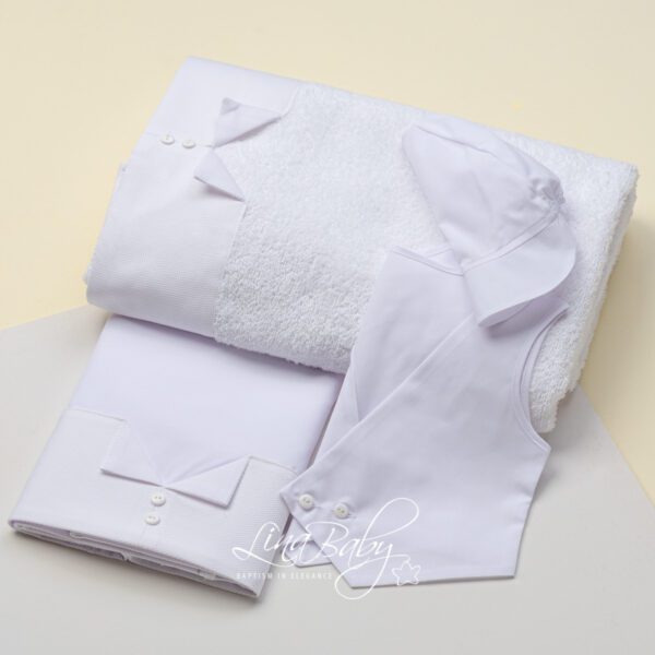 CHRISTENING OILCLOTH SET “SMOKE” CHRISTENING OILCLOTH SET “SMOKE”