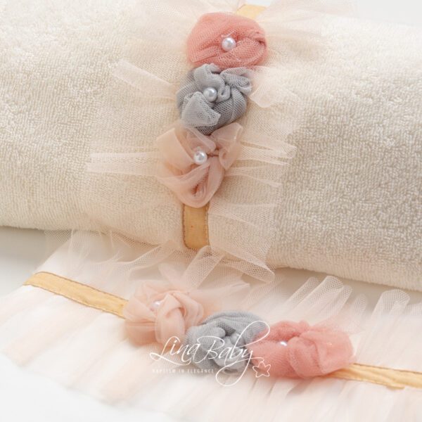 ΣΕΤ ΛΑΔΟΠΑΝΑ ΒΑΠΤΙΣΗΣ ”FLORAL TULLE” ΣΕΤ ΛΑΔΟΠΑΝΑ ΒΑΠΤΙΣΗΣ ”FLORAL TULLE”