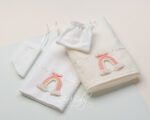 Christening oilcloth set ”RAINBOW”