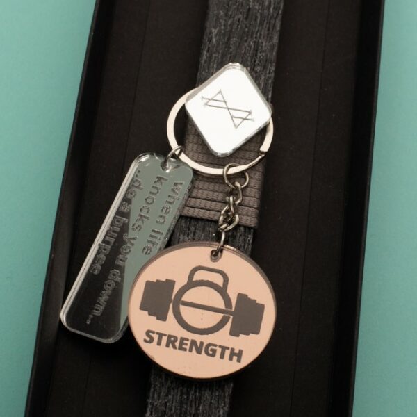 ‘Strength’ Keychain Lamp