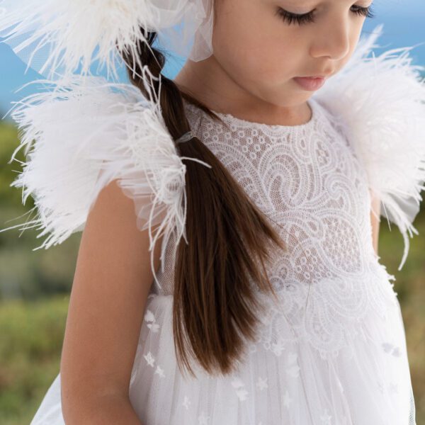 Βαπτιστικό φόρεμα Stova Bambini ”ENDLESS” SS22G16 Βαπτιστικό φόρεμα Stova Bambini ”ENDLESS” SS22G16