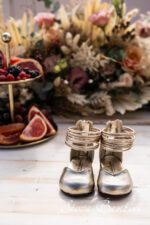 Christening anatomical shoes Stova Bambini gold