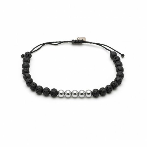 Βραχιόλι ‘Five Beads’ Silver Βραχιόλι ‘Five Beads’ Silver