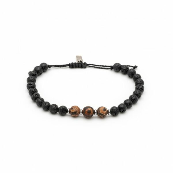 ‘Crackle Brown’ Bracelet