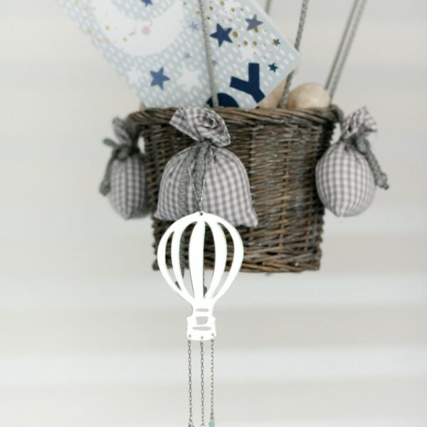Hot Air Ballon Boy Greeting Card