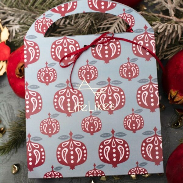 Key Chain Charm With Pomegranates