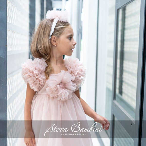 Βαπτιστικό φόρεμα Stova Bambini ”SNOWDROP” AW22/23 G1 Βαπτιστικό φόρεμα Stova Bambini ”SNOWDROP” AW22/23 G1
