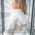 Ecological fur coat with belt | Stova Bambini AW22/23 G10 Ecological fur coat with belt | Stova Bambini AW22/23 G10