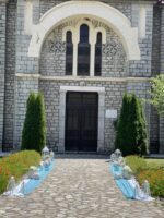 Dusty blue μοντέρνος γάμος Dusty blue μοντέρνος γάμος