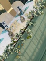 Dusty blue μοντέρνος γάμος Dusty blue μοντέρνος γάμος