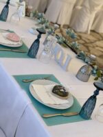 Dusty blue μοντέρνος γάμος Dusty blue μοντέρνος γάμος