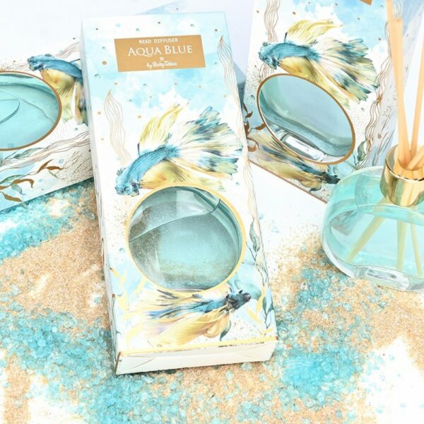 Aqua blue room fragrance favor box 60ml Aqua blue room fragrance favor box 60ml
