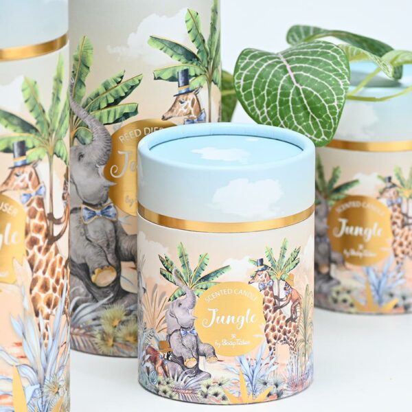 Favor box Scented Jungle Candle Favor box Scented Jungle Candle