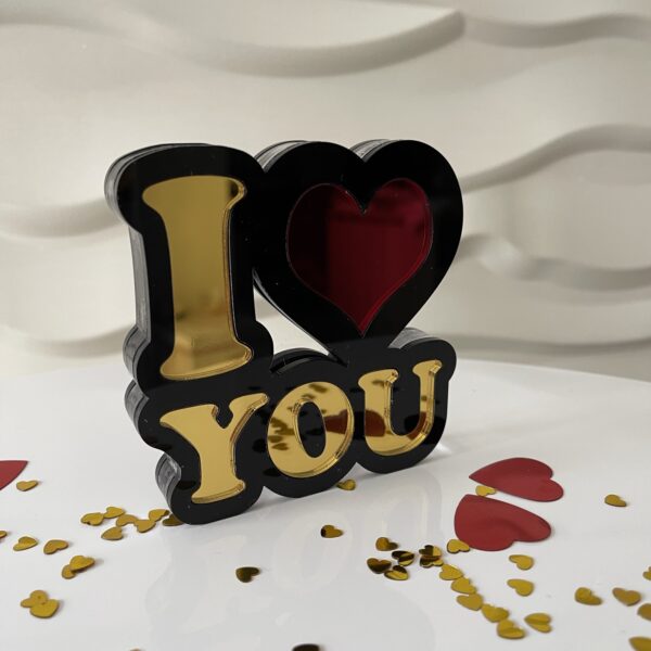 ”I LOVE YOU”  Επιτραπέζιο ”I LOVE YOU”  Επιτραπέζιο