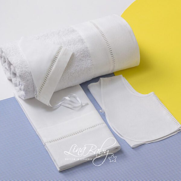 Luxury “Twin” christening cloth set