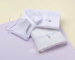 Set Essential ”Sea Waves” baptism cloth
