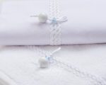 Set Essential ”Sea Waves” baptism cloth