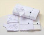 Essential ”Boy scout” christening cloth set