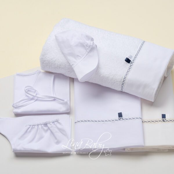 Essential ”Boy scout” christening cloth set Essential ”Boy scout” christening cloth set