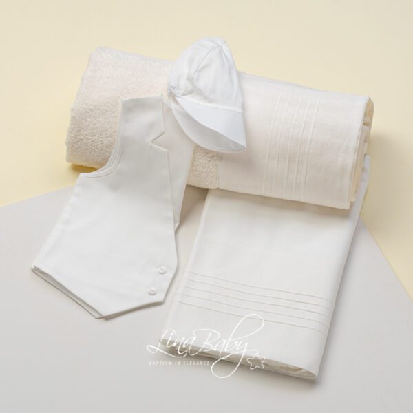 Luxury “Nervir” christening cloth set Luxury “Nervir” christening cloth set