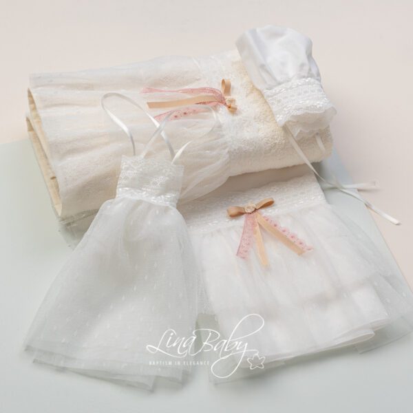 Exclusive ”Carmen” christening cloth set Exclusive ”Carmen” christening cloth set