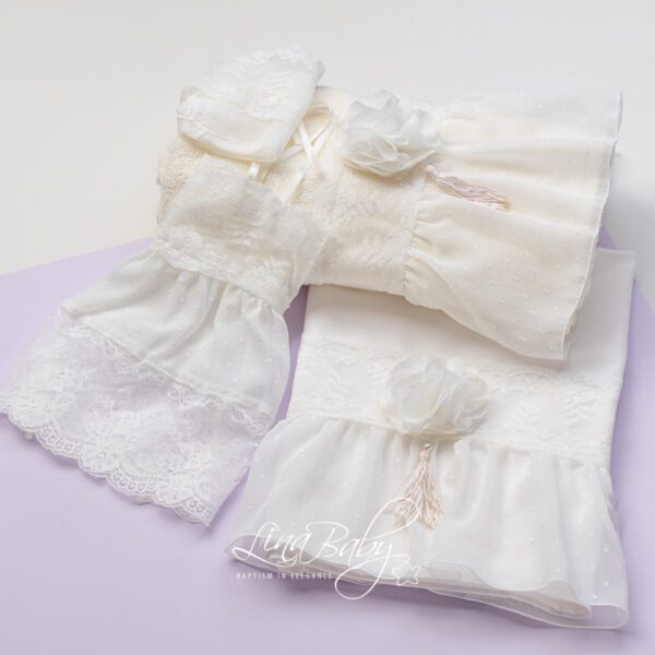 Luxury ”Baby Doll” christening cloth set Luxury ”Baby Doll” christening cloth set