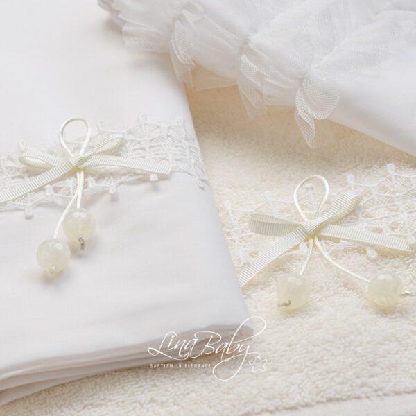 Essential “Crystal” baptismal oil cloth set Essential “Crystal” baptismal oil cloth set