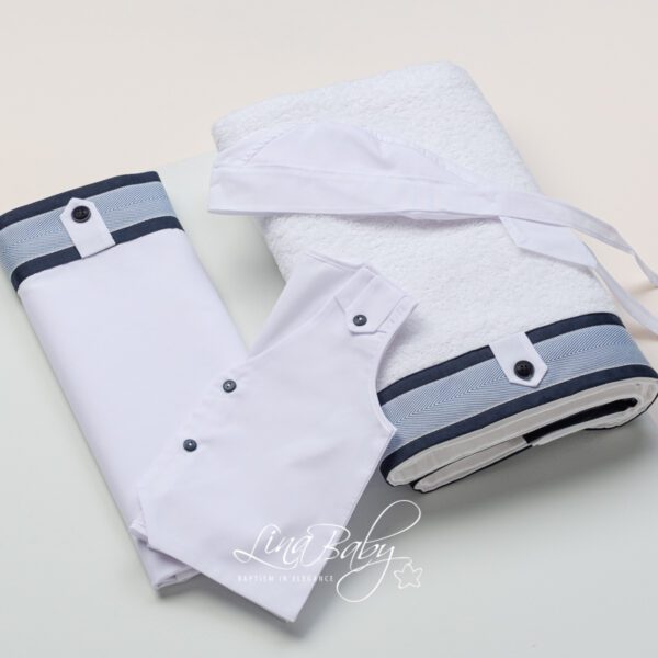 Exclusive “Captain Hook” christening cloth set Exclusive “Captain Hook” christening cloth set