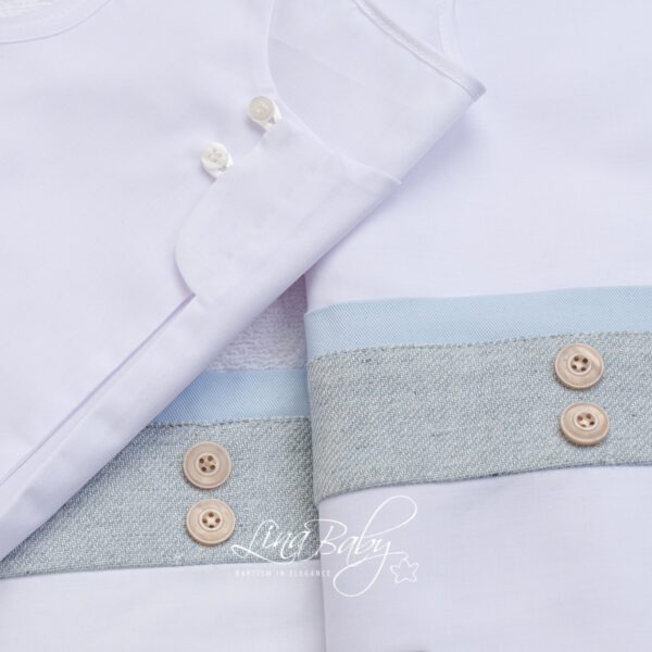 Exclusive “Grey Ability” christening cloth set Exclusive “Grey Ability” christening cloth set