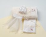 Exclusive “Vintage Pinky” christening cloth set
