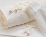 Exclusive “Vintage Pinky” christening cloth set