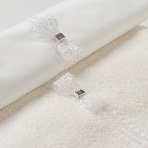 Baptism oil cloth set Exclusive ”Iris” Baptism oil cloth set Exclusive ”Iris”
