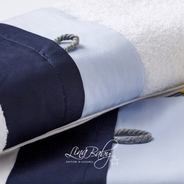 Exclusive “Grey Ability” christening cloth set