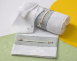 Exclusive “Eduardo” christening cloth set