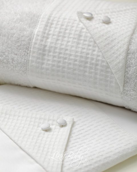 Luxury “Pablo” christening cloth set
