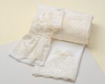 Luxury ”French Lace” christening cloth set