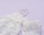 Luxury ”French Lace” christening cloth set