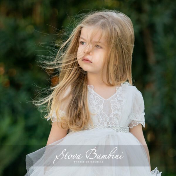 Christening dress Stova Bambini “ANASSA” SS23G3