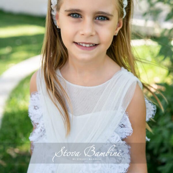 Christening dress Stova Bambini “ANASSA” SS23G7