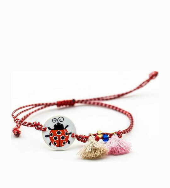 March “ladybug” with hazelnuts March “ladybug” with hazelnuts