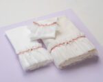 Exclusive “Rosalina” christening cloth set