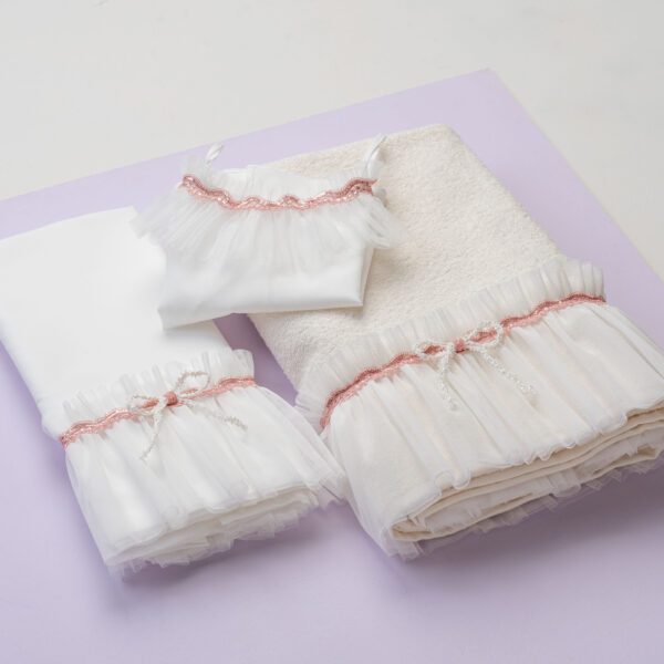 Exclusive “Rosalina” christening cloth set Exclusive “Rosalina” christening cloth set