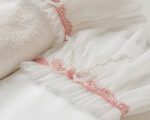 Exclusive “Rosalina” christening cloth set