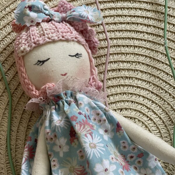 “Floral Lady Doll” candle