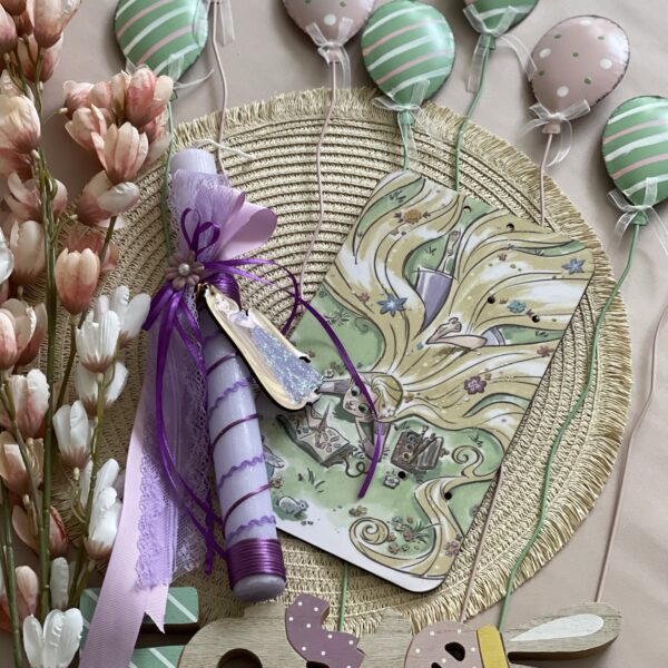 ”Rapounzel” candle