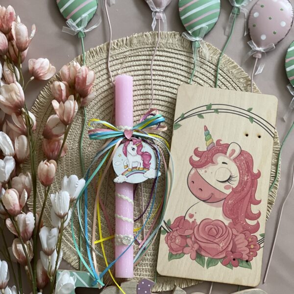 ”Baby Unicorn” candle