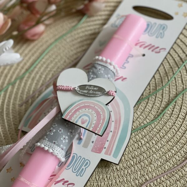 ”Follow your dreams” candle