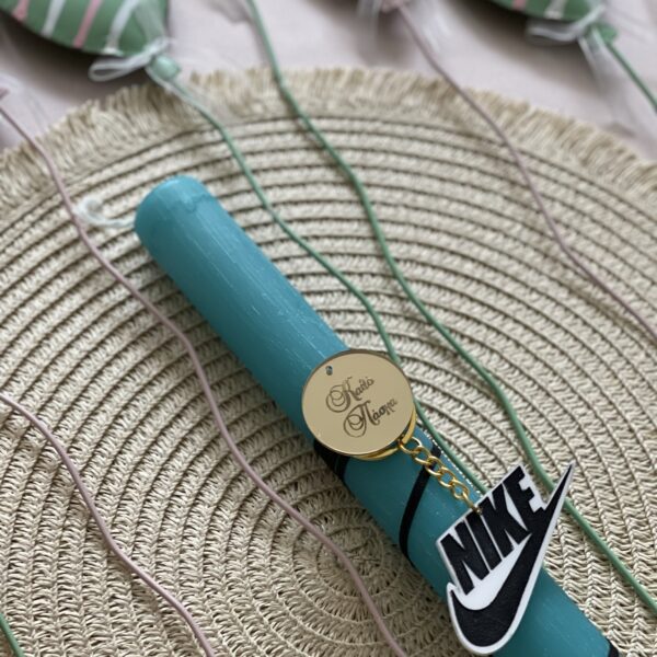 ”nike” candle